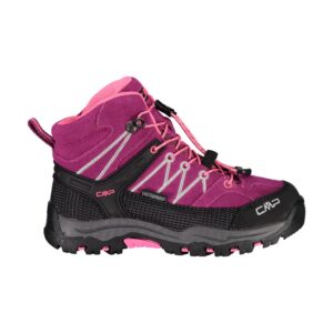 Cmp Rigel Mid Wp Kids EU 32 Berry / Pink Fluo