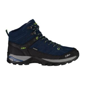 Cmp Rigel Mid Wp EU 44 Blue Ink / Yellow Fluo