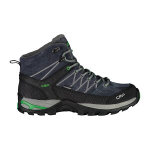 Cmp Rigel Mid Wp EU 43 Antracite / Verde Fluo
