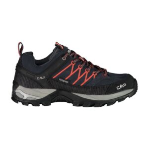 Cmp Rigel Low Wp EU 41 Antracite / Red Fluo